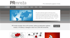 Desktop Screenshot of prmreza.com